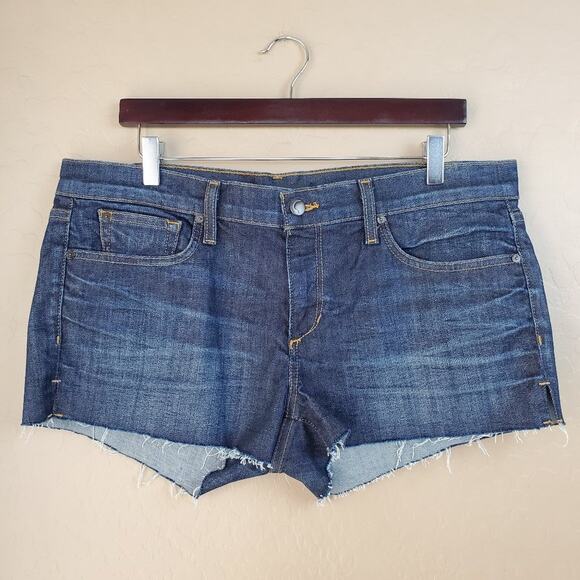 Joe's Jeans Marisela Cutoff Raw Hem Denim Shorts - Picture 2 of 9